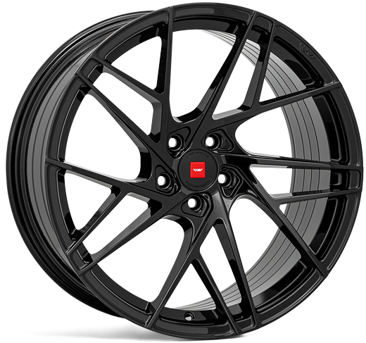NEW 19" ISPIRI FFRM ALLOY WHEELS IN CORSA BLACK, DEEPER CONCAVE 10" REARS