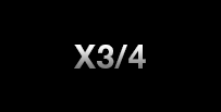 X3/4
