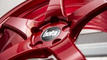New 18 Inch BOLA B2R Alloy Wheels In Candy Red, Flow Formed, Wider Rear Option, BMW 5x120