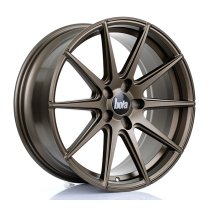 New 19 Inch BOLA CSR Alloy Wheels In Matt Bronze, Flow Formed, Wider Rear Option