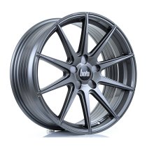 New 19 Inch BOLA CSR Alloy Wheels In Gloss Gunmetal, Flow Formed, Wider Rear Option