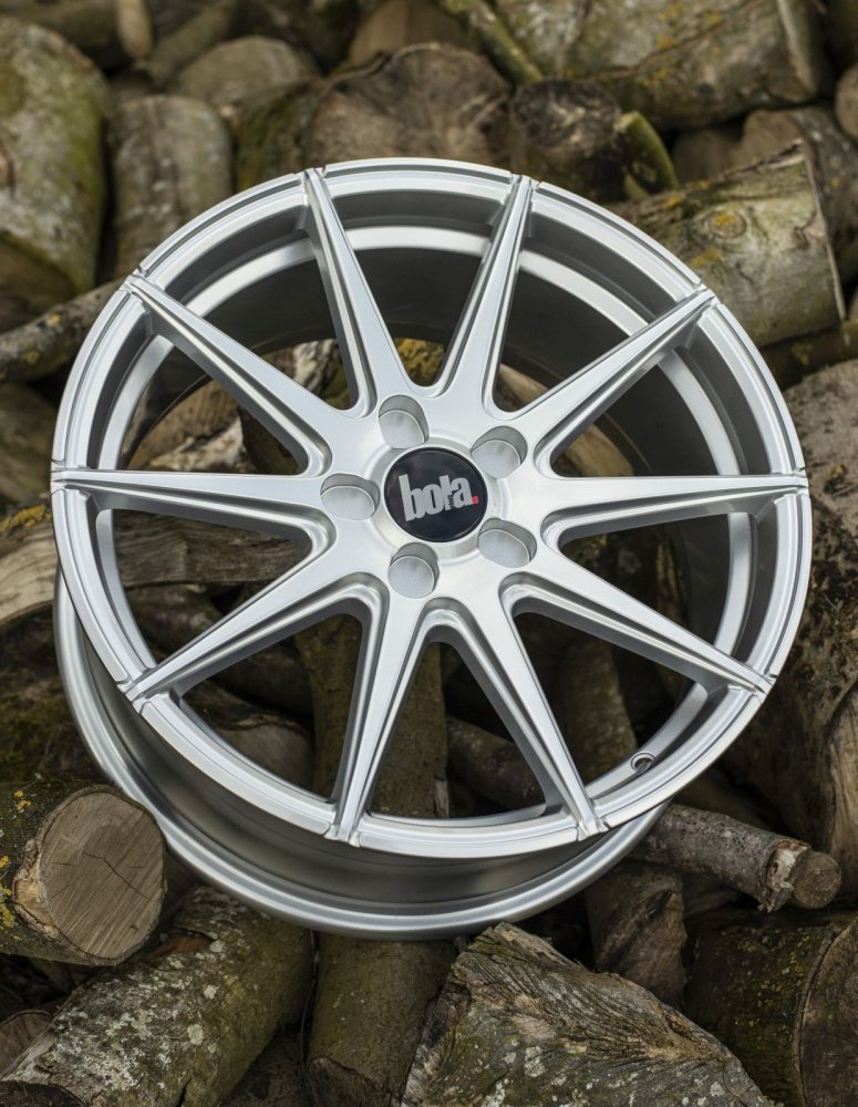 BM Autosport - New 19 Inch BOLA CSR Alloy Wheels In Crystal Silver, Flow...
