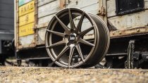 New 19 Inch BOLA CSR Alloy Wheels In Matt Bronze, Flow Formed, Wider Rear Option, BMW 5x120
