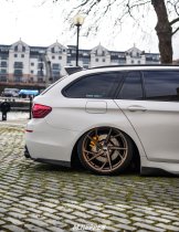 New 19 Inch BOLA B18 Alloy Wheels In Matt Bronze, Wider Rear Option