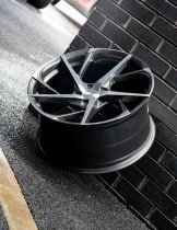 New 19 Inch BOLA B18 Alloy Wheels In Gunmetal Polished Face, Wider Rear Option