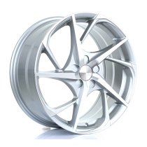 New 19 Inch BOLA B18 Alloy Wheels In Silver Polished Face, Wider Rear Option