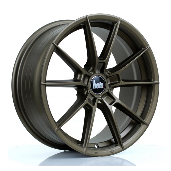 New 17 Inch BOLA B19 Alloy Wheels In Matt Bronze, Flow Formed