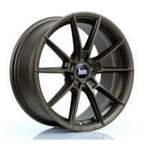 New 18 Inch BOLA B19 Alloy Wheels In Matt Bronze, Flow Formed, BMW 5x120