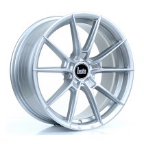 New 18 Inch BOLA B19 Alloy Wheels In Crystal Silver, Flow Formed, BMW 5x120