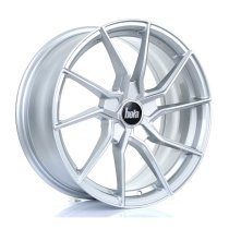 New 17 Inch BOLA B25 Alloy Wheels In Crystal Silver