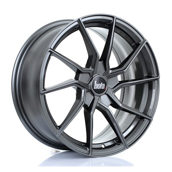 New 18 Inch BOLA B25 Alloy Wheels In Gloss Gunmetal, BMW 5x120