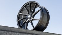 New 19 Inch BOLA B25 Alloy Wheels In Matt Gunmetal, Wider Rear Option