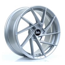 New 18 Inch BOLA B26 Alloy Wheels In Crystal Silver, Flow Formed