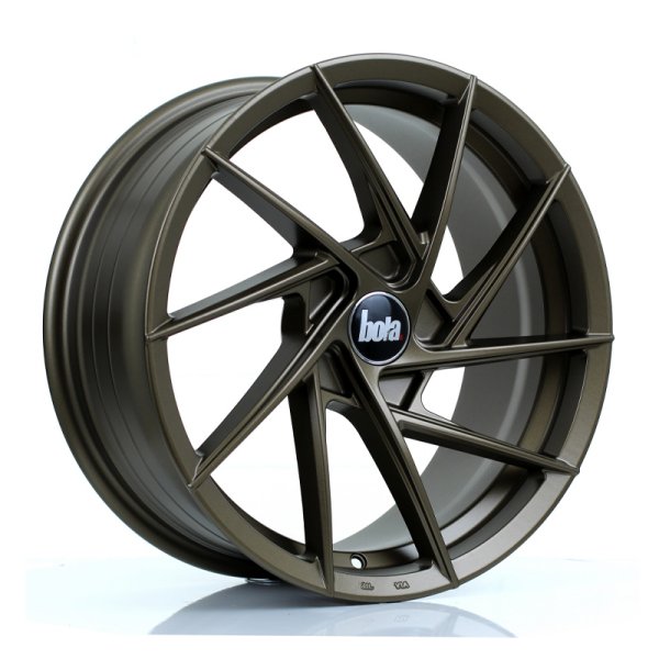 New 18 Inch BOLA B26 Alloy Wheels In Matt Bronze, Flow Formed, BMW 5x120