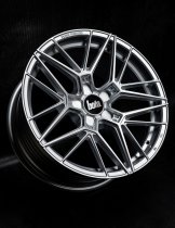 New 18 Inch BOLA FLZ Alloy Wheels In Crystal Silver, Flow Formed, Wider Rear Option