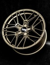 New 18 Inch BOLA FLZ Alloy Wheels In Matt Bronze, Flow Formed, Wider Rear Option, BMW 5x120