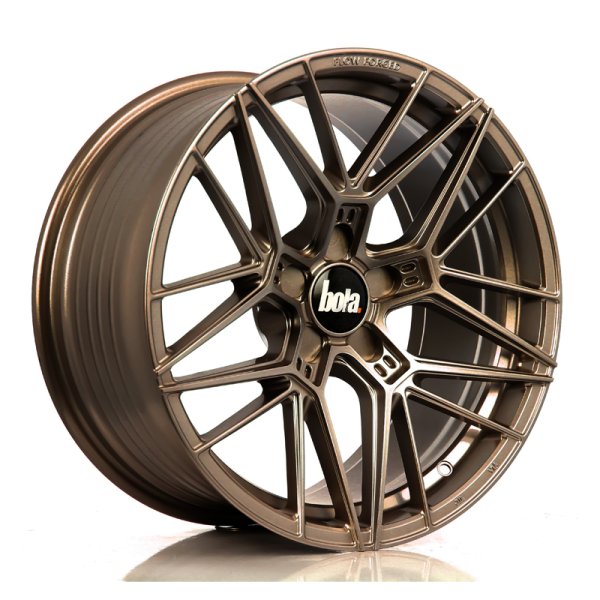 New 20 Inch BOLA FLZ Alloy Wheels In Gloss Bronze, Flow Formed, Wider Rear Options