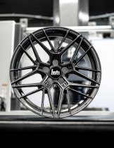 New 20 Inch BOLA FLZ Alloy Wheels In Gloss Gunmetal, Flow Formed, Wider Rear Options