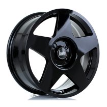 New 19 Inch BOLA B10 Alloy Wheels In Gloss Black, Wider Rear Option, BMW 5x120