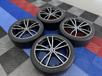 Used 19 Inch Genuine Bmw Style 791 M Sport G20 3 Series Alloy Wheels, Fully Refurbished, Wide Rear, Inc Runflat Tyres 5x112