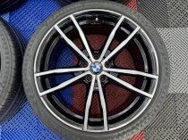 Used 19 Inch Genuine Bmw Style 791 M Sport G20 3 Series Alloy Wheels, Fully Refurbished, Wide Rear, Inc Runflat Tyres 5x112