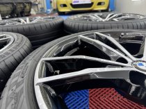 Used 19 Inch Genuine Bmw Style 791 M Sport G20 3 Series Alloy Wheels, Fully Refurbished, Wide Rear, Inc Runflat Tyres 5x112