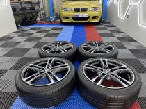Used 18 Inch Genuine BMW Style 819 M Sport F40 1 Series Alloy Wheels, Fully Refurbished, Including Bridgestone Runflat Tyres 5x112