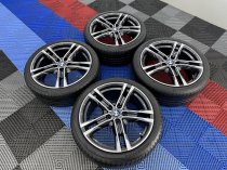 Used 18 Inch Genuine BMW Style 819 M Sport F40 1 Series Alloy Wheels, Fully Refurbished, Including Bridgestone Runflat Tyres 5x112