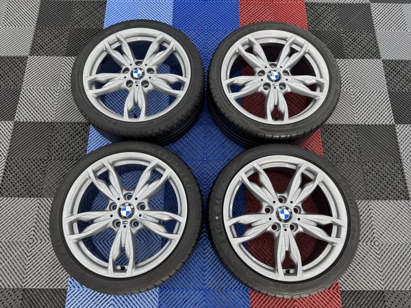 Used 18 Inch Genuine Bmw Style 436m M140i M240i Alloy Wheels, Fully Refurbished, Wide Rear Inc Tyres 5x120