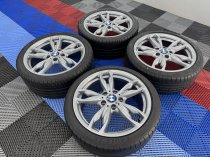 Used 18 Inch Genuine Bmw Style 436m M140i M240i Alloy Wheels, Fully Refurbished, Wide Rear Inc Tyres 5x120