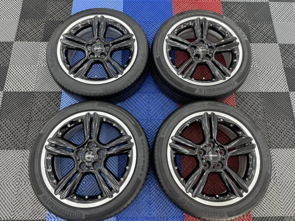 Used 18 Inch Genuine R60 Mini Countryman Style R127 2 Piece Split Rim Alloy Wheels, Good Condition Inc Tyres 5x120