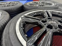 Used 18 Inch Genuine R60 Mini Countryman Style R127 2 Piece Split Rim Alloy Wheels, Good Condition Inc Tyres 5x120