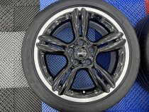 Used 18 Inch Genuine R60 Mini Countryman Style R127 2 Piece Split Rim Alloy Wheels, Good Condition Inc Tyres 5x120