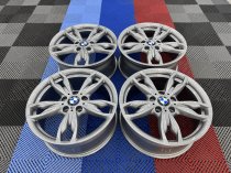 Used 18 Inch Genuine BMW Style 436M 140i 240i Alloy Wheels, Fully Refurbished in Ferric Grey Wider Rears 5x120