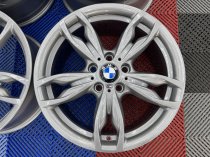 Used 18 Inch Genuine BMW Style 436M 140i 240i Alloy Wheels, Fully Refurbished in Ferric Grey Wider Rears 5x120