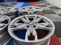 Used 18 Inch Genuine BMW Style 436M 140i 240i Alloy Wheels, Fully Refurbished in Ferric Grey Wider Rears 5x120