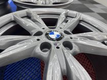 Used 18 Inch Genuine BMW Style 436M 140i 240i Alloy Wheels, Fully Refurbished in Ferric Grey Wider Rears 5x120