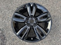 Used 17 Inch Genuine Mini Style 562 JCW Track Spoke Alloy Wheels , Fully Refurbished In Gloss Black 5x112
