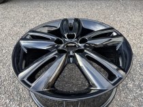 Used 17 Inch Genuine Mini Style 562 JCW Track Spoke Alloy Wheels , Fully Refurbished In Gloss Black 5x112