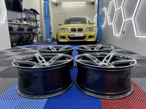 Used 20" Genuine AC Schnitzer AC1 Forged Bi Colour Alloy Wheels For F80 F82 M3 M4 ,Fully Refurbished, Wider 10" Rears