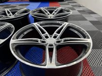 Used 20" Genuine AC Schnitzer AC1 Forged Bi Colour Alloy Wheels For F80 F82 M3 M4 ,Fully Refurbished, Wider 10" Rears