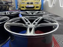 Used 20" Genuine AC Schnitzer AC1 Forged Bi Colour Alloy Wheels For F80 F82 M3 M4 ,Fully Refurbished, Wider 10" Rears