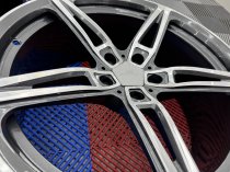 Used 20" Genuine AC Schnitzer AC1 Forged Bi Colour Alloy Wheels For F80 F82 M3 M4 ,Fully Refurbished, Wider 10" Rears