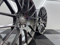 NEW 18 INCH 359 STYLE ALLOY WHEELS IN GLOSS GUNMETAL, WIDER 9" REARS 5x120