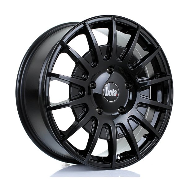 New 20 Inch Bola Vansport B21 Alloy Wheels In Gloss Black, 1250kg Load Rated, Ford Transit Custom 5x160