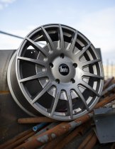 New 20 Inch Bola Vansport B21 Alloy Wheels In Gloss Gunmetal, 1250kg Load Rated, Ford Transit Custom 5x160