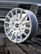 New 20 Inch Bola Vansport B21 Alloy Wheels In White, 1250kg Load Rated, Ford Transit Custom 5x160