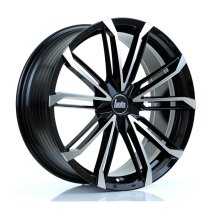 New 20 Inch Bola Vansport B23 Alloy Wheels In Gloss Black Polished Face