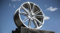 New 20 Inch Bola Vansport B23 Alloy Wheels In Silver Polished Face