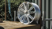 New 20 Inch Bola Vansport B23 Alloy Wheels In Silver Polished Face
